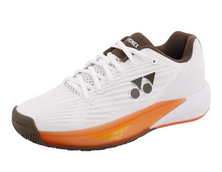 Yonex Tennis Shoes Power Cushion Eclipsion 5 Allcourt (Stability) 2026 white/brown ladies
